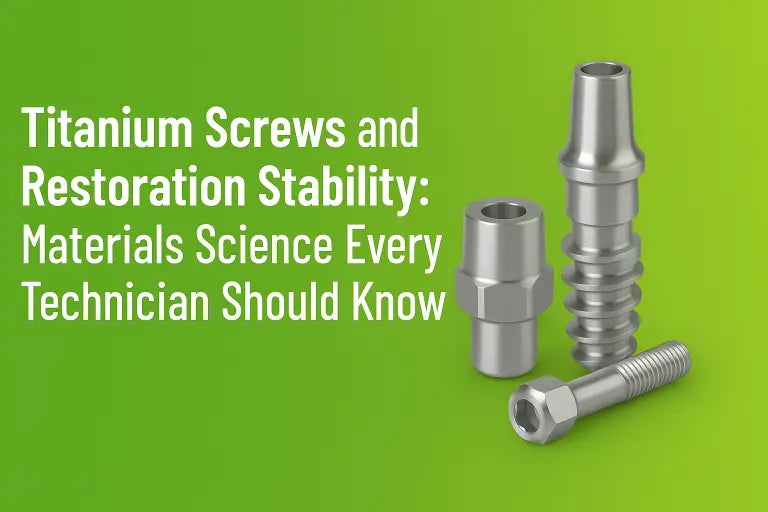 Titanium Screws and Restoration Stability: Materials Science Every Technician Should Know