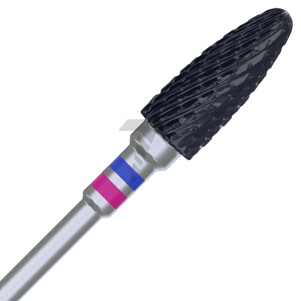 Zirconia Bullet Cutter – Fine Cross Cut, Ø6.0mm x 14mm