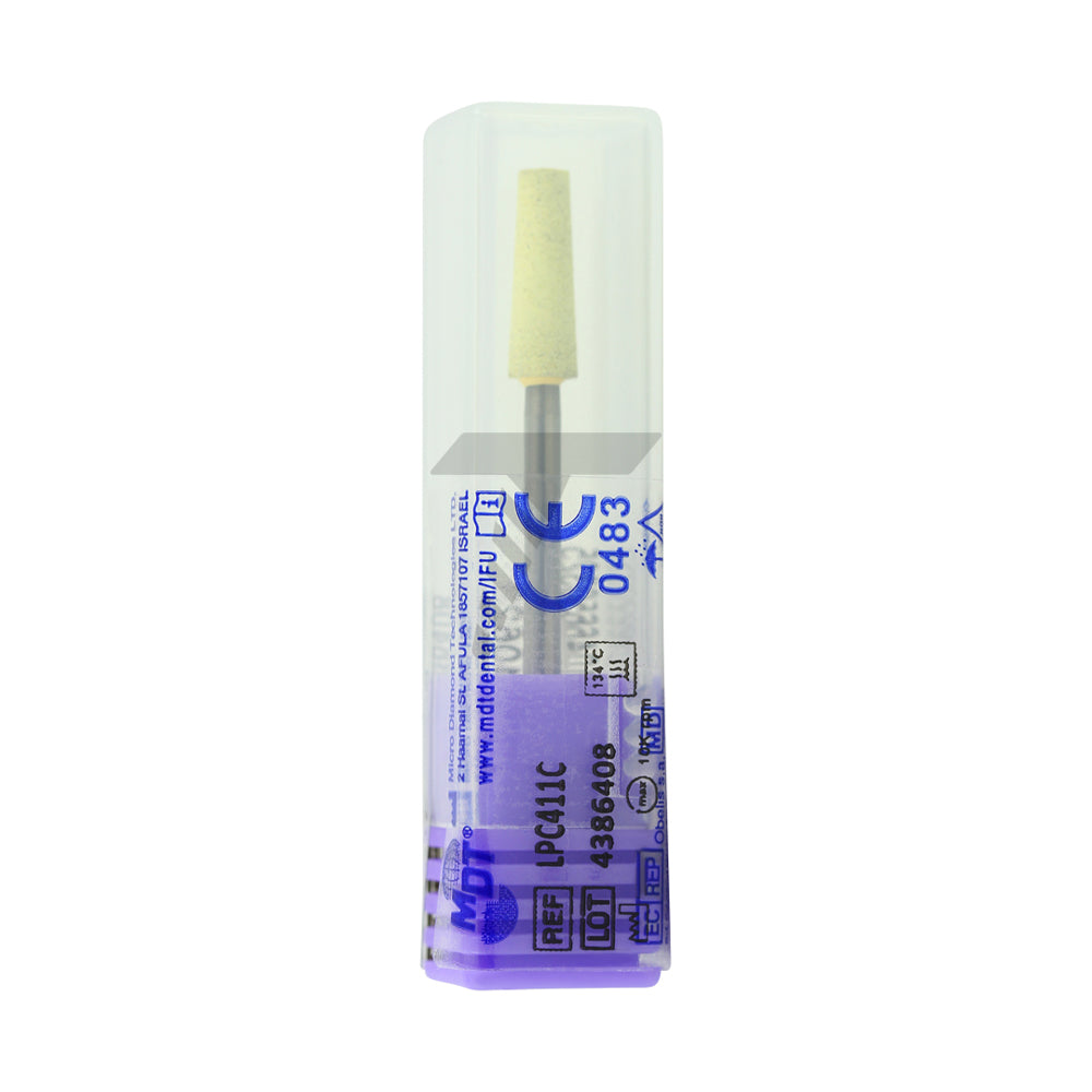 Coarse Flat End Taper Lab Polisher For Ceramic - Ø3.5mm x 11mm