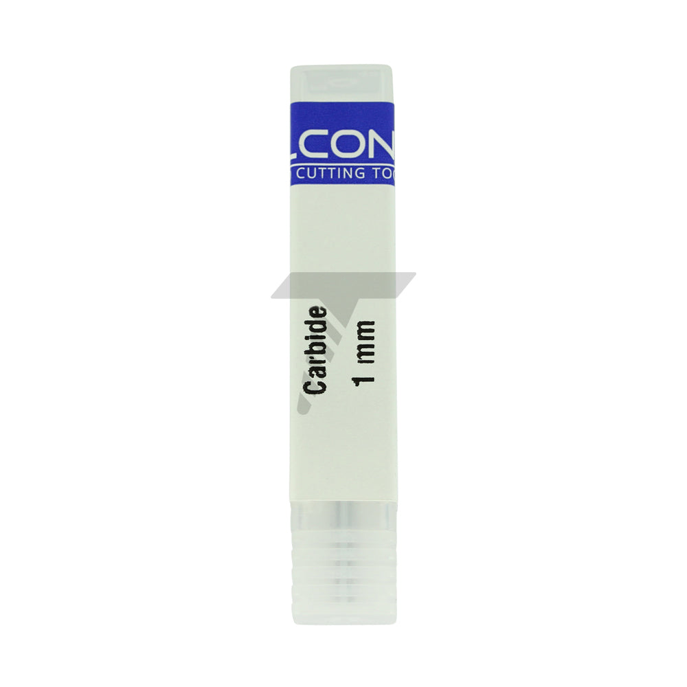 Amann Girrbach Compatible Carbide Milling Drill – Ø1.0mm X 2.0mm
