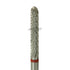 Long Bullet Carbide Cutter – Fine Cross Cut, Ø14.0mm x 2.3mm
