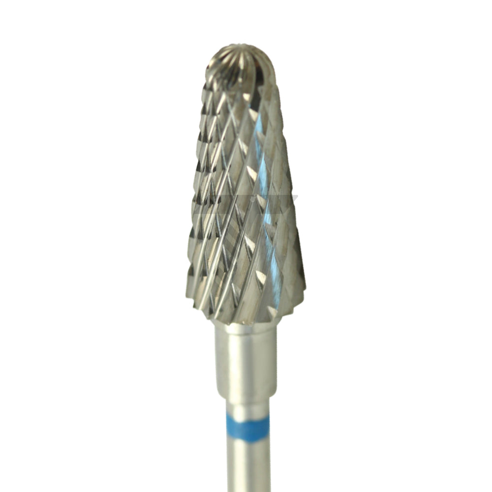 Round End Taper Cutter – Medium Coarse Double Cross Cut, Ø15.0mm x 6mm