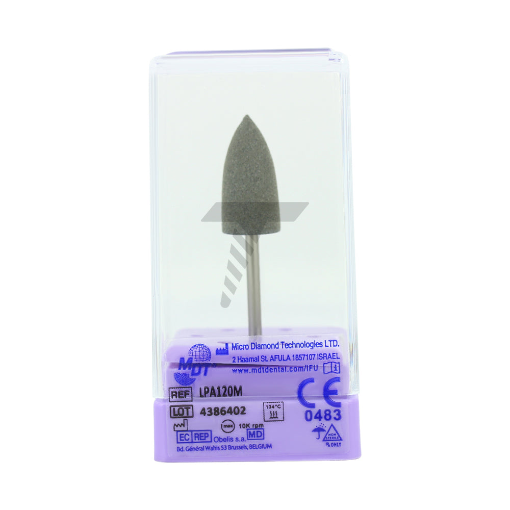 Medium Cone Lab Polisher For Acrylics - Ø10mm x 20mm