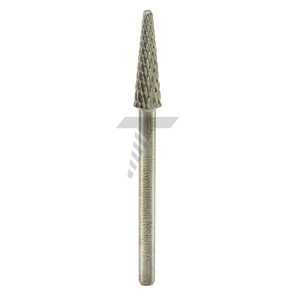 Straight Edge Cone Cutter – Standard Cross Cut, Ø4.0mm x 13mm