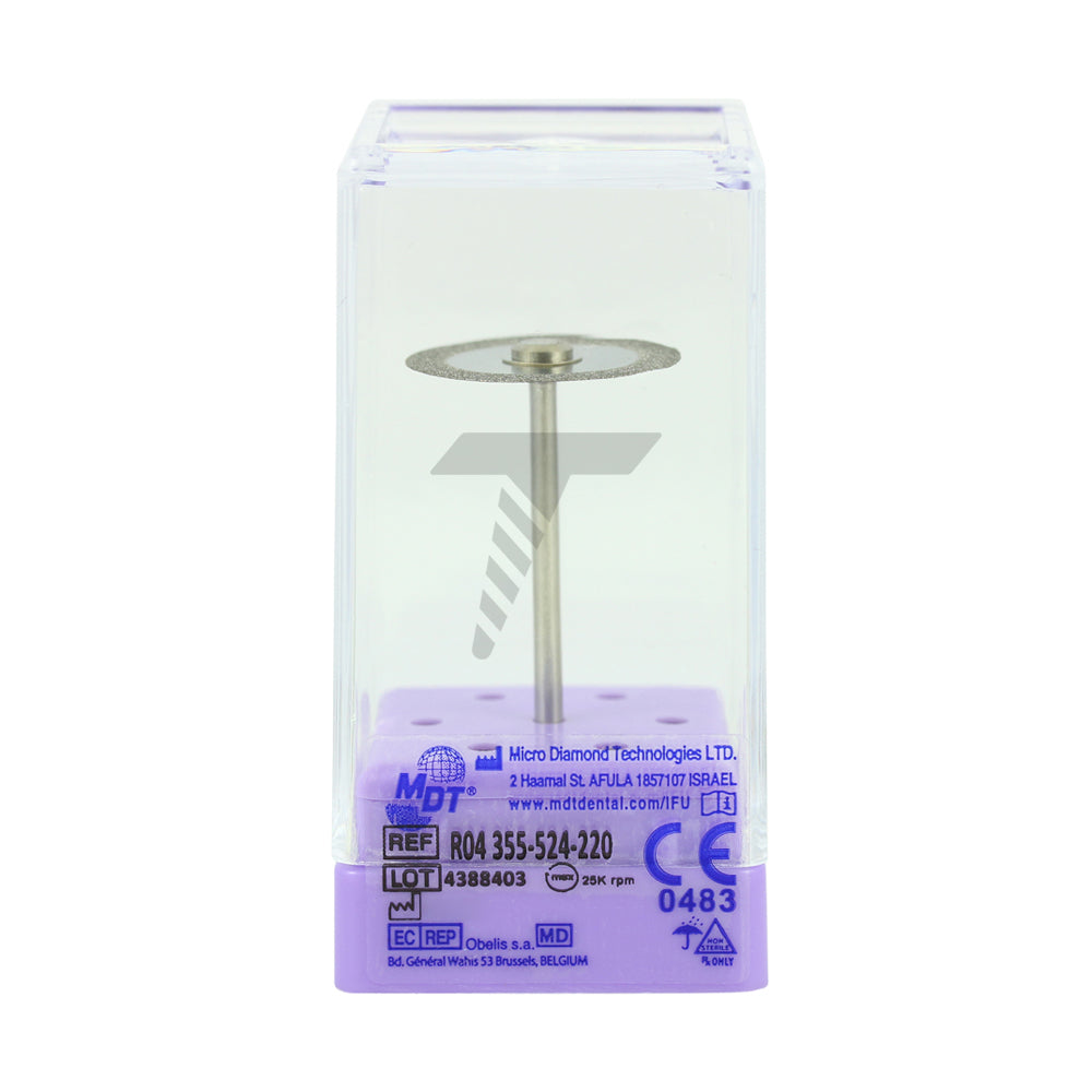 Double-Sided Diamond Disc ⌀22mm x 0.55mm Medium – Super Flex