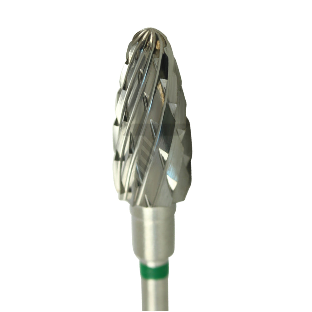 Bullet Carbide Cutter – Coarse Double Cross Cut, Ø14.0mm x 6mm