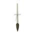 Medium Flame Lab Polisher For Zirconia - Ø4.0mm x 13mm