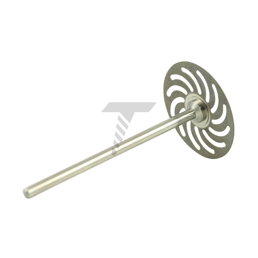 Double-Sided Diamond Disc ⌀22mm x 0.14mm Extra Fine – Perforated Super Flex