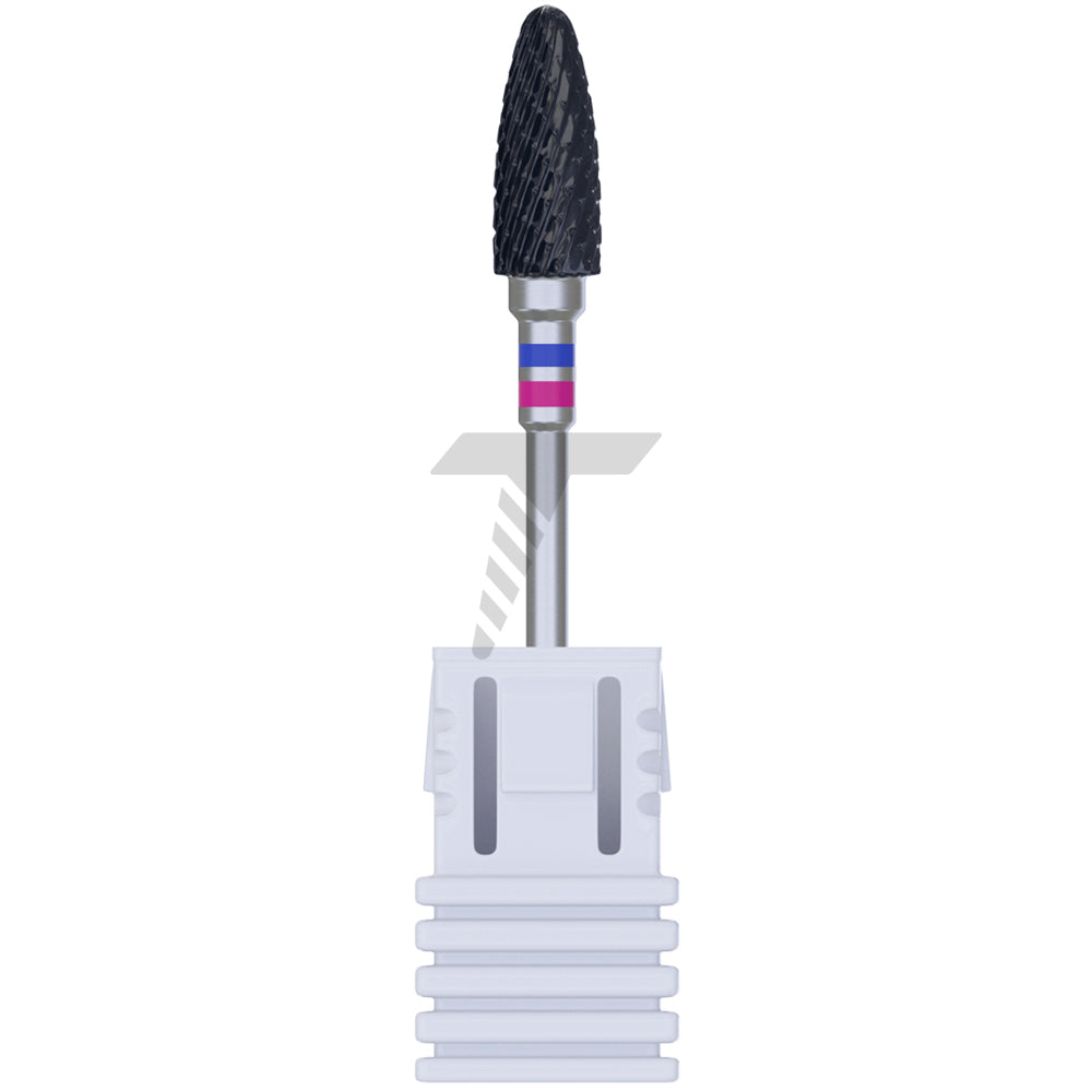 Zirconia Bullet Cutter – Fine Cross Cut, Ø6.0mm x 14mm