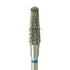 Round End Taper Cutter – Medium Coarse Double Cross Cut, Ø14.0mm x 4mm