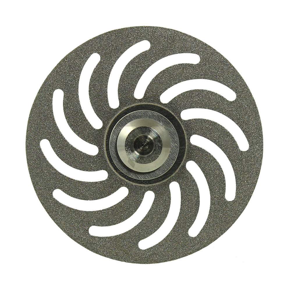 Double-Sided Diamond Disc ⌀22mm x 0.14mm Extra Fine – Perforated Super Flex
