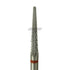 Narrow Round end Taper Carbide Cutter – Fine Cross Cut, Ø15.0mm x 2.3mm