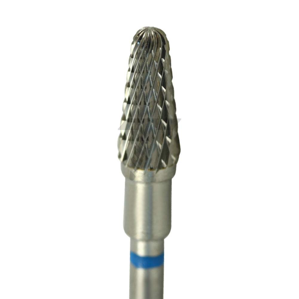 Round End Taper Cutter – Medium Coarse Double Cross Cut, Ø8.0mm x 4mm