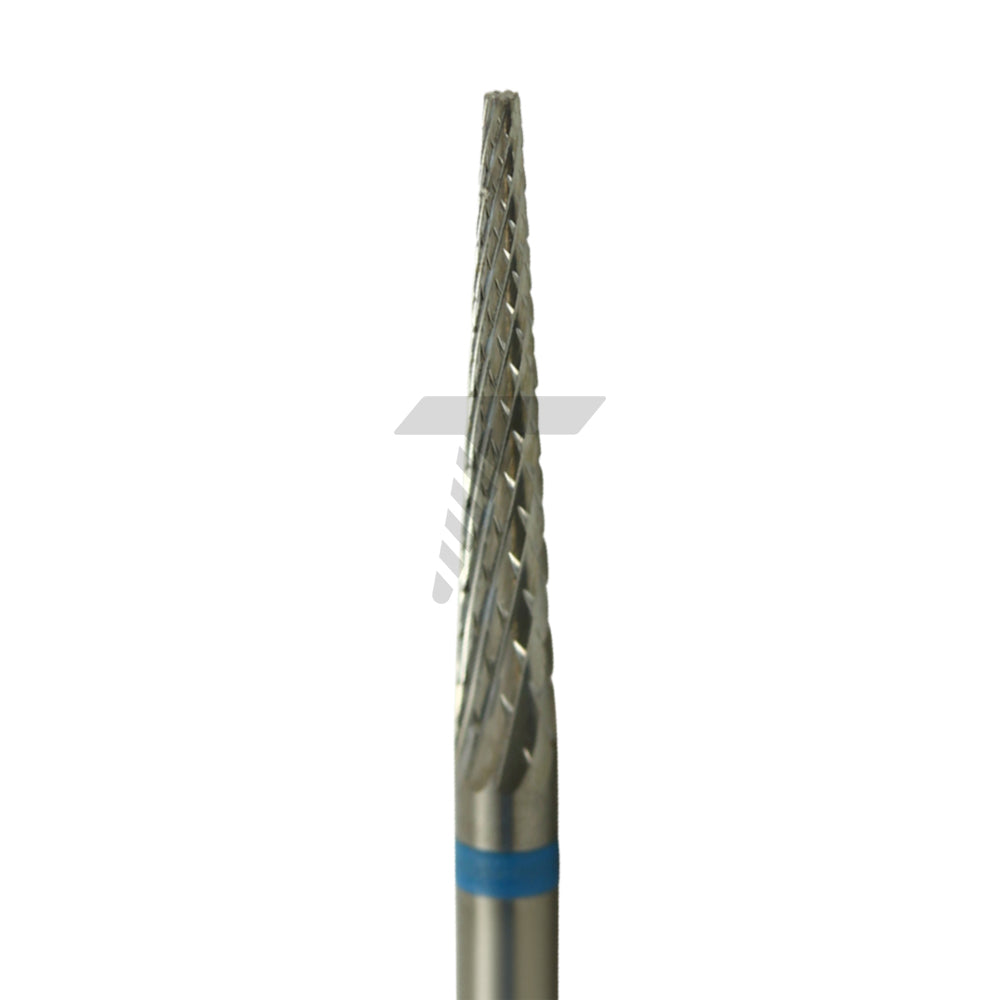 Narrow Round end Taper Cutter – Medium Coarse Double Cross Cut, Ø15.0mm x 2.3mm