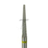 Narrow Round end Taper Carbide Cutter – Extra Fine Cross Cut, Ø2.3mm x 15mm