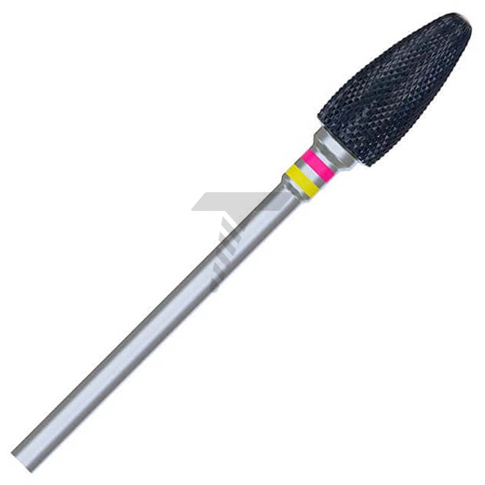 Zirconia Bullet Cutter – Ultra Fine-Fine Cross Cut, Ø6.0mm x 14.5mm