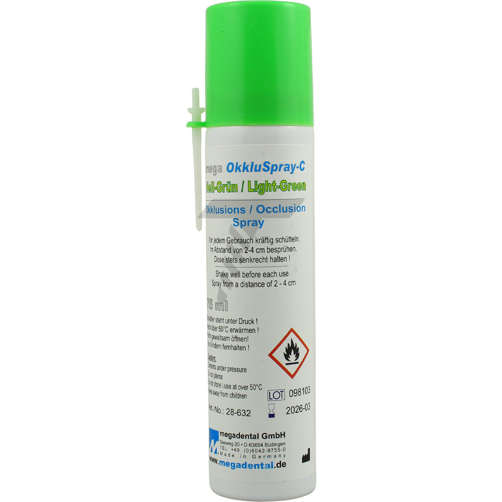 Green Contact Detection Spray – Mega OccluSprays C 75ml