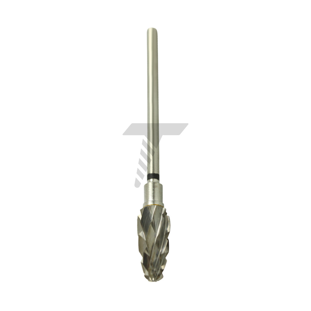 Bullet Carbide Cutter – Extra Coarse Double Cross Cut, Ø14.0mm x 6mm