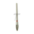 Short Bullet Carbide Cutter – Fine Cross Cut, Ø9.0mm x 4mm