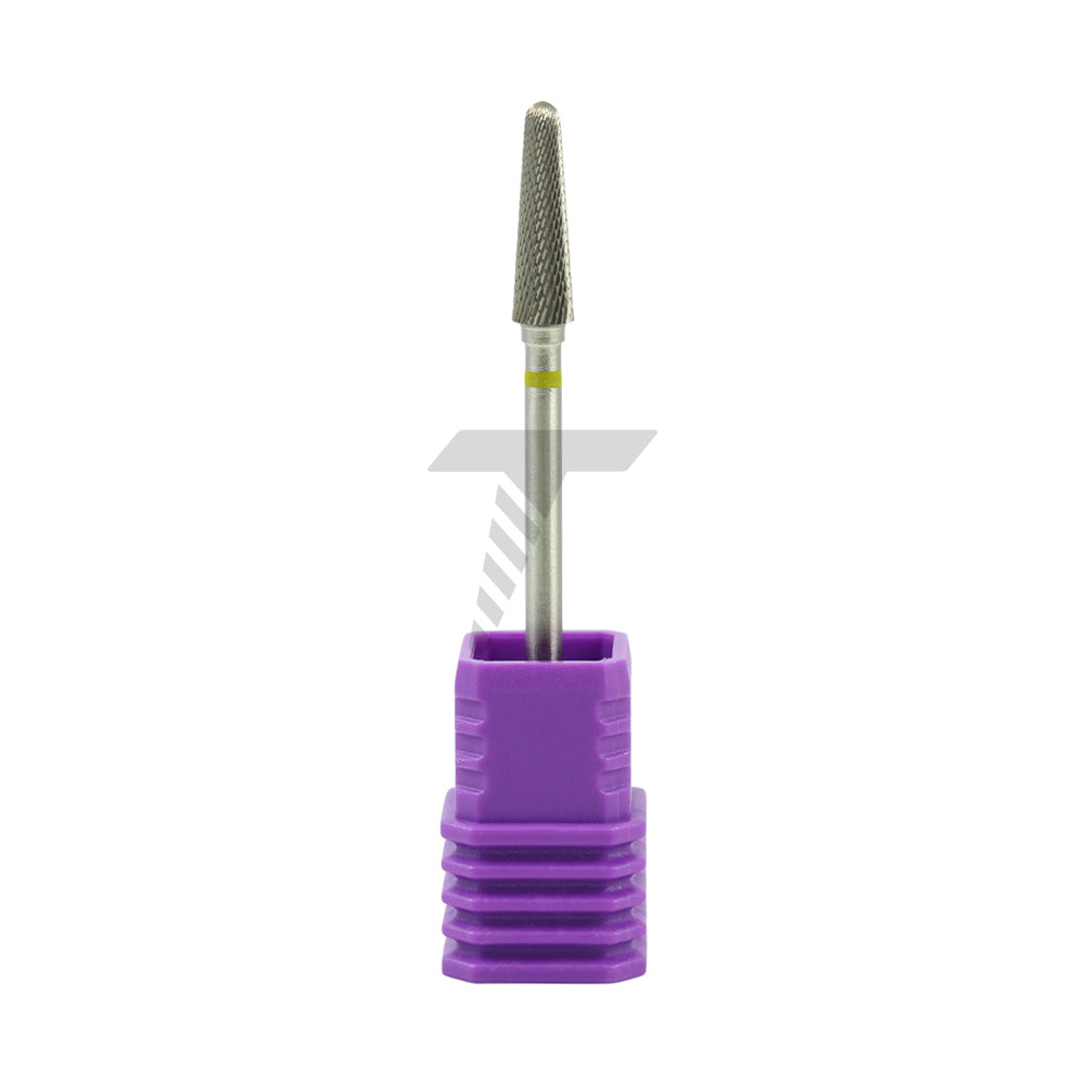 Round End Taper Carbide Cutter – Extra Fine Cross Cut, Ø4.0mm x 14mm