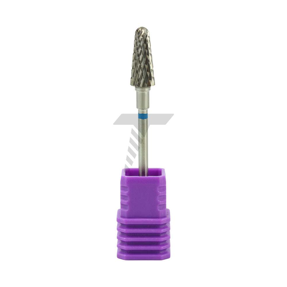 Round End Taper Cutter – Medium Coarse Double Cross Cut, Ø15.0mm x 6mm