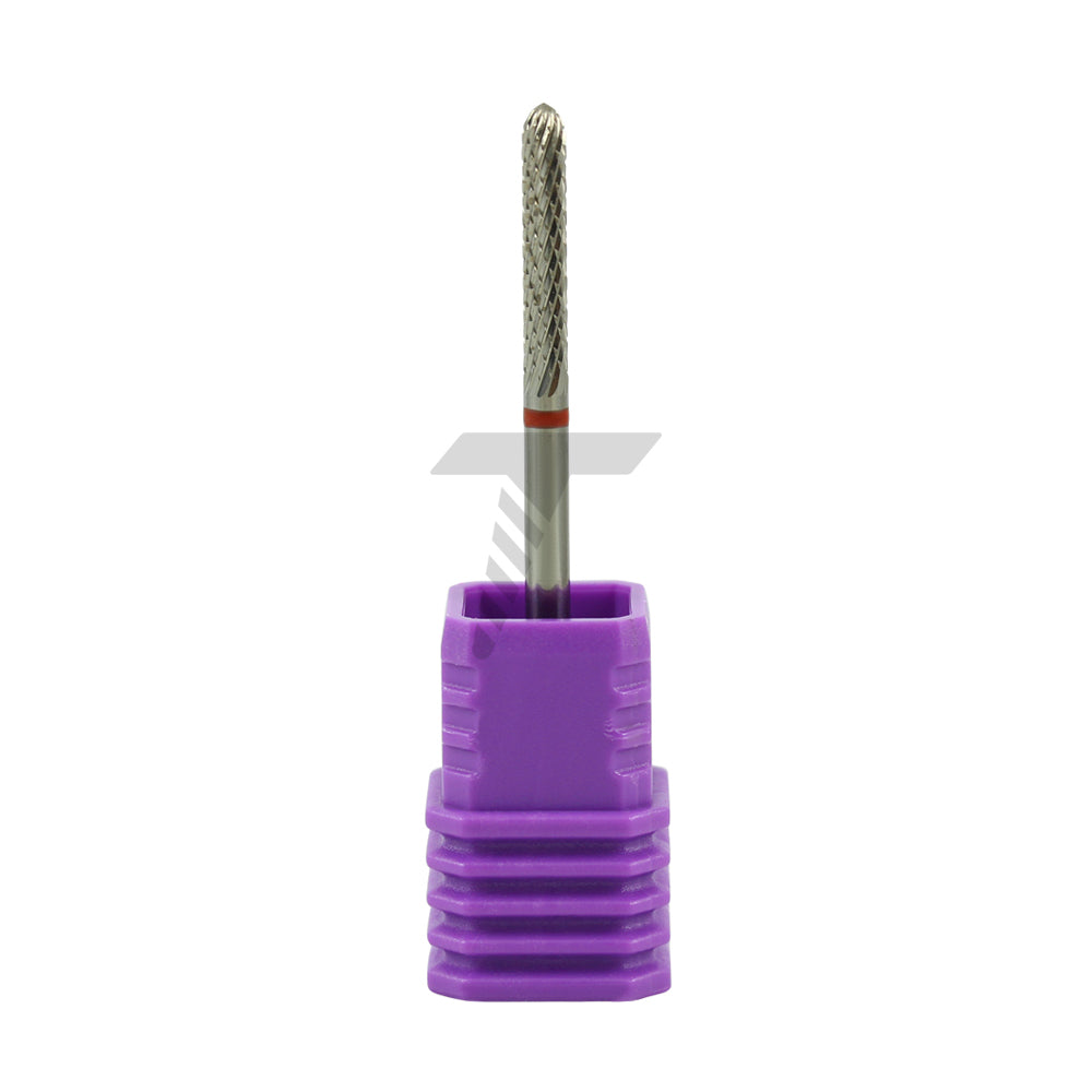 Long Bullet Carbide Cutter – Fine Cross Cut, Ø14.0mm x 2.3mm