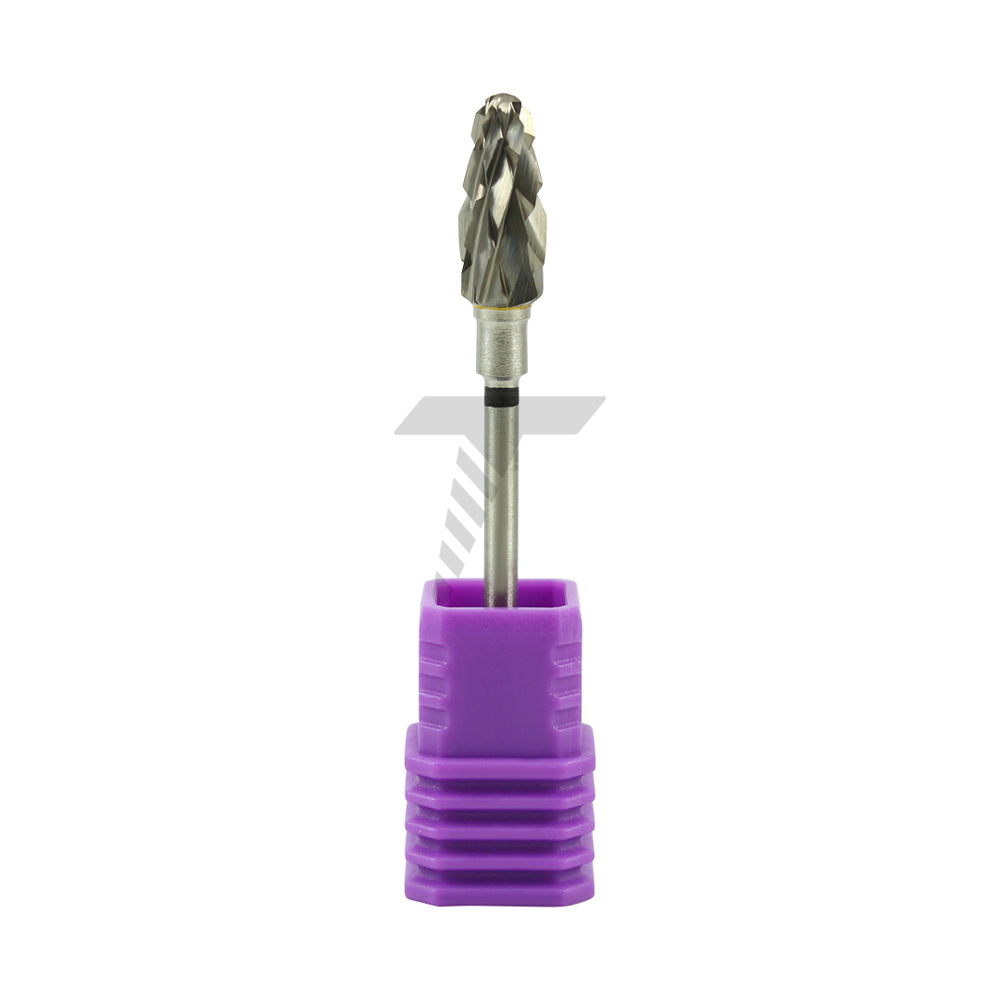 Bullet Carbide Cutter – Extra Coarse Double Cross Cut, Ø14.0mm x 6mm