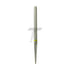 Narrow Round end Taper Carbide Cutter – Extra Fine Cross Cut, Ø2.3mm x 15mm