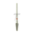 Round End Taper Carbide Cutter – Fine Cross Cut, Ø13mm x 5mm