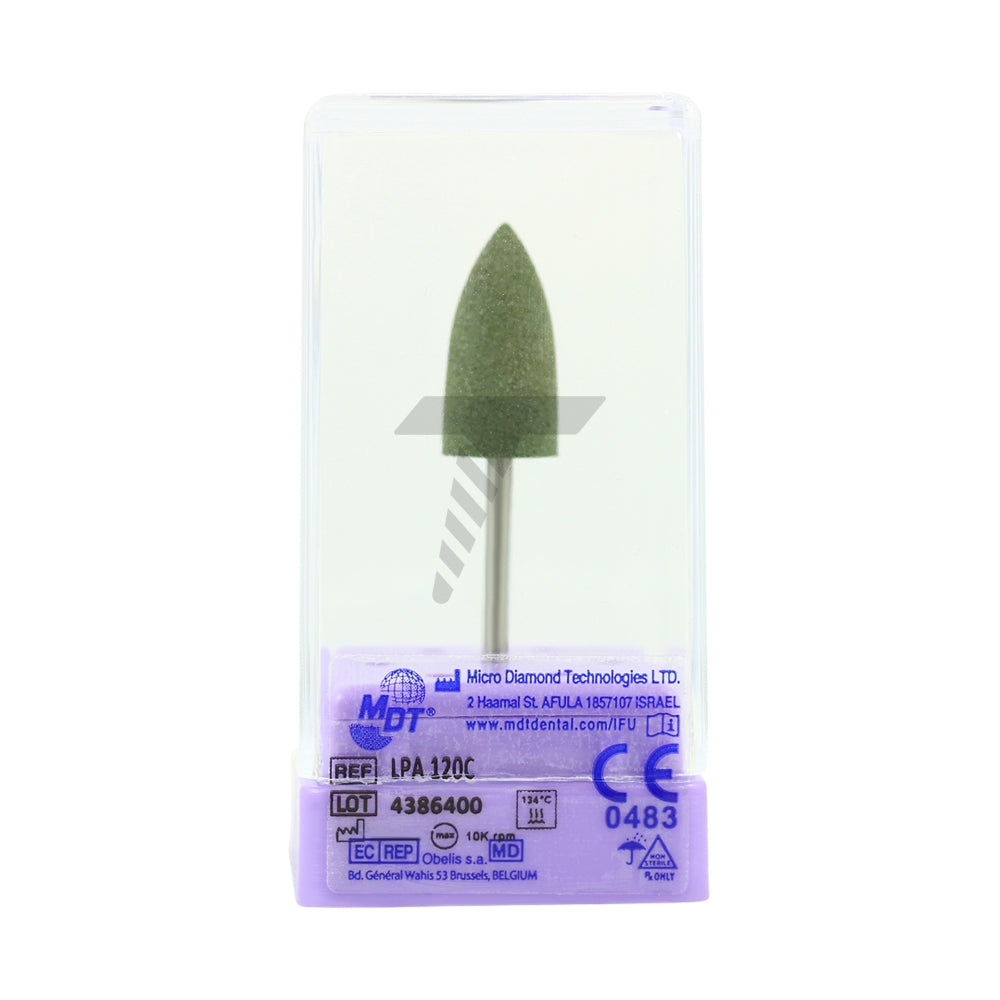 Coarse Cone Lab Polisher For Acrylics - Ø10mm x 20mm