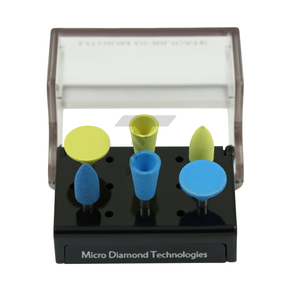 PLL Lithium Disilicate Lab Polisher Kit – Two Steps Polishing System