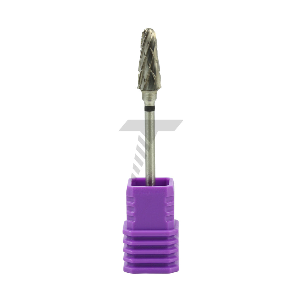 Round End Taper Cutter – Extra Coarse Double Cross Cut, Ø15.0mm x 6mm