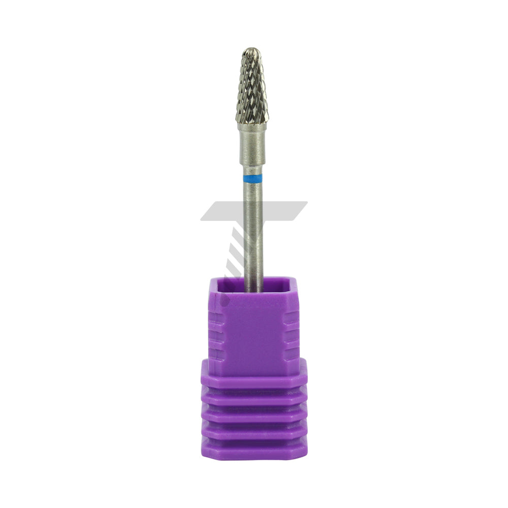 Round End Taper Cutter – Medium Coarse Double Cross Cut, Ø8.0mm x 4mm