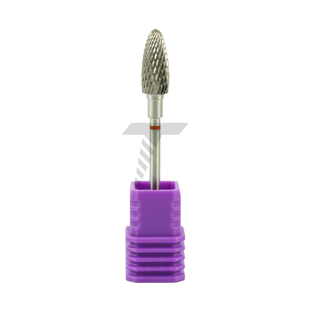 Bullet Carbide Cutter – Fine Cross Cut, Ø14.0mm x 6mm