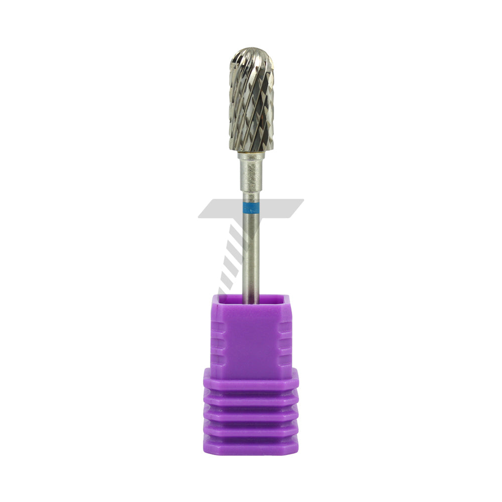 Round End Cylinder Cutter – Medium Coarse Double Cross Cut, Ø13.0mm x 6mm