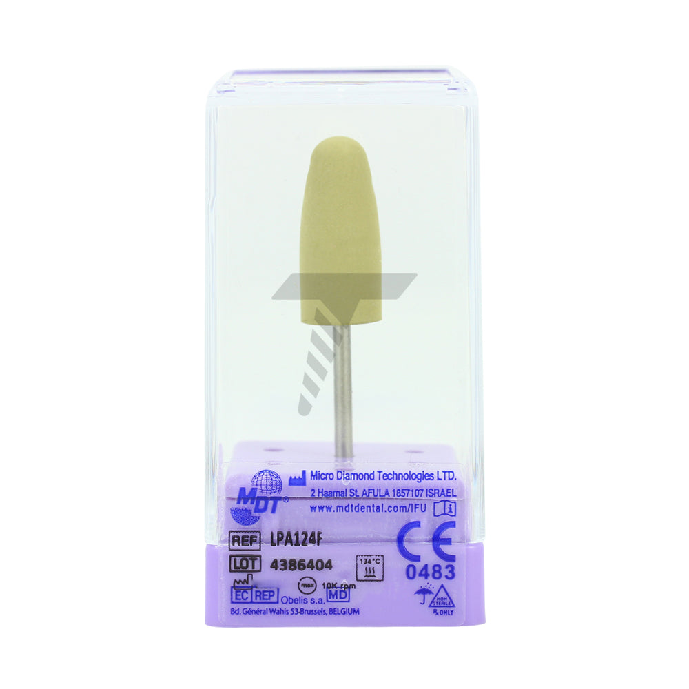 Fine Cone Lab Polisher For Acrylics - Ø10mm x 24mm
