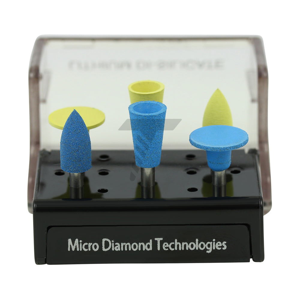 PLL Lithium Disilicate Lab Polisher Kit – Two Steps Polishing System